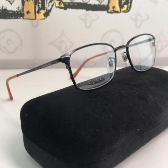 New Authentic Gucci GG0579OK 001 Eyeglasses – Classic Black Frame - Picture 5 of 13